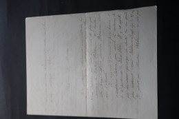 1850 Lettre Autographe  Général DUFOUR Pour Le Ministre De L'Instruction Publique - Historische Dokumente