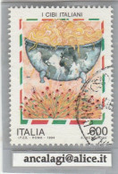 USATI ITALIA 1994 - Ref.0686 "CIBI ITALIANI" 1 Val. Da L.600 - - 1991-00: Gebraucht
