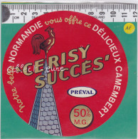 C1084 FROMAGE  CAMEMBERT COQ CLOCHER CERISY SUCCES CERISY  PREVAL MANCHE ? ORNE ? 50 % - Käse