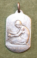 Médaille De La Ville D'Arlon à Ses Déportés De 14-18 - Belgian Medal Wwi - Médaillette - Journée - Signée Huguenin - Belgique