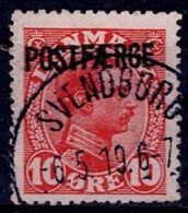 DENMARK 1919 POSTAGE DUE MI No 1 USED VF!! - Postage Due