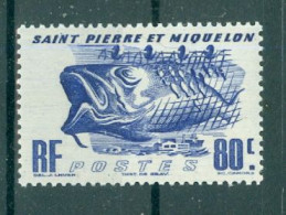 ST-PIERRE-ET-MIQUELON - N°330* MH Trace De Charnière SCAN DU VERSO. Série Courante. - Neufs