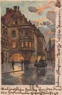 KÜNSTLER - ARTIST - PAUL HEY, Lithographie "Kgl. Hofbräuhaus" München, 1902 - Hey, Paul