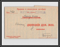 11181 Document 1940's Lettre Cover Yugoslavia Yougoslavie - Lettres & Documents