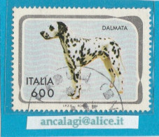 USATI ITALIA 1994 - Ref.0687B "ANIMALI DOMESTICI" 1 Val. - - 1991-00: Usati