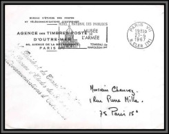 10348 GRIFFE Le President Du Conseil D'administration Du Bureau D'études Des Ptt D'outre Mer 1967 Cover France  - Lettres & Documents
