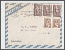 11963 VIA AEREA BUENOS AIRES PARIS 1959 Lettre Cover Argentine Argentina  - Brieven En Documenten