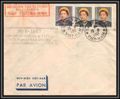 11920 Secours Au Bléssés Militaires Saigon 15/8/1952 Fdc Lettre Cover Viet Nam Vietnam  - Vietnam