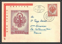 11843 N°909 Tirol 18/6/1959 Fdc Lettre Cover Autriche Osterreich Austria  - FDC