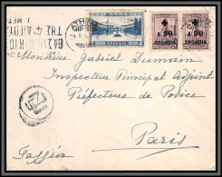 11718 N°404 Censure Censor 1935 Lettre Cover Grèce Greece  - Covers & Documents