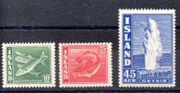 Islandia Serie Nº Michel 215A/17A ** PECES (FISH) - Unused Stamps