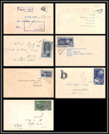 11555 Collection / Lot De 6 1950's Lettres Covers Israel  - Brieven En Documenten