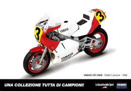 [MD9359] CPM - MOTOMONDIALE COLLECTION YAMAHA YZR OW98 EDDIE LAWSON 1988 - PROMOCARD 5475 - PERFETTA - Non Viaggiata - Werbepostkarten