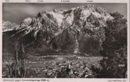 76372 - Mittenwald - Gegen Karwendelgebirge - Ca. 1960 - Mittenwald