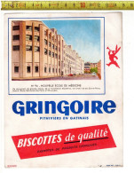 SOLDE 2008 - BUVARD - BISCOTTES GRINGOIRE - NOUVELLE ECOL DE MEDECINE - Alimentos