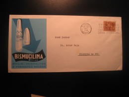 PORTO 1955 To Figueira Da Foz Bismucilina Bial Pharmacy Cancel Cover PORTUGAL - Lettres & Documents