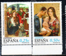 SPAIN ESPAÑA SPAGNA 2002 CHRISTMAS NATALE NOEL WEIHNACHTEN COMPLETE SET SERIE COMPLETA MNH - Ungebraucht