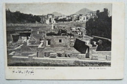 ERCOLANO - VEDUTA GENERALE DEGLI SCAVI 1904 ED. G. DE LUCA - Napoli (Naples)