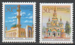 2003 443 Kazakhstan Religious Buildings MNH - Kazajstán
