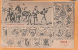 Siena Italy 1900 Postcard - Siena