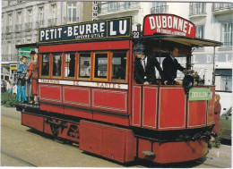 NANTES  (44) Le Tramway Publicité Petit-Beurre LU Et Dubonnet - Nantes