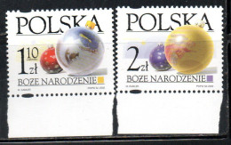 POLONIA POLAND POLSKA 2002 CHRISTMAS NATALE NOEL WEIHNACHTEN NAVIDAD NATAL COMPLETE SET SERIE COMPLETA MNH - Neufs