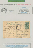 Belgisch Congo Belge Entier CP N° 110 Obl.Bukama 27/3/24 > BXL Av Des Gaulois C. D'arrivée BXL QL > Château De Brumagne - Postwaardestukken