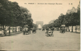 CPA - PARIS -AVENUE DES CHAMPS ELYSEES - Champs-Elysées