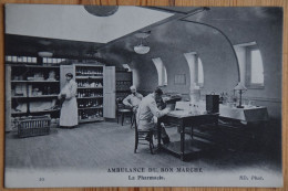 Paris - Ambulance Du Bon Marché - La Pharmacie - Animée  Belle Animation - Pharmaciens ? - (n°29057) - Health, Hospitals