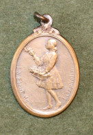 Médaille La Fleur De L'orphelins Guerre 14-18 - Belgian Medal Wwi - Médaillette - Journée -  Devreese - Belgium