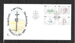 South West Africa 1986 Discovery Of SWA By Diogo Cao FDC No. 52 Hentiesbaai Cancel - Africa Del Sud-Ovest (1923-1990)