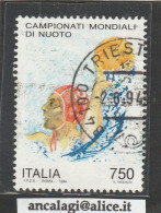 USATI ITALIA 1994 - Ref.0694 "CAMPIONATI DI NUTO" 1 Val. - - 1991-00: Oblitérés