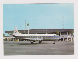 Japan MIYAZAKI Airport With ALL NIPPON AIRWAYS Airplane Vickers 828 / JA 8206, Vintage Photo Postcard RPPc AK (701) - 1946-....: Moderne