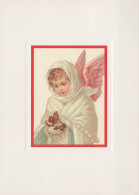 ANGE NOËL Vintage Carte Postale CPSM #PAJ275.FR - Anges