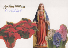 STATUE SAINTS Christentum Religion Vintage Ansichtskarte Postkarte CPSM #PBQ189.DE - Quadri, Vetrate E Statue