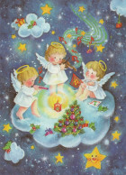 ENGEL Weihnachten Vintage Ansichtskarte Postkarte CPSM #PBP420.DE - Angels