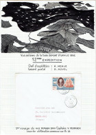 12e Expé Terre Adélie - 1er Voyage Du M/S MAGGA DAN - 1/1/1962 - Lettres & Documents