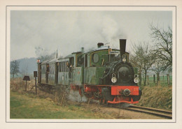 ZUG Schienenverkehr Eisenbahnen Vintage Ansichtskarte Postkarte CPSM #PAA684.DE - Eisenbahnen