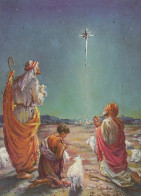 SAINT Gesù Bambino Cristianesimo Religione Vintage Cartolina CPSM #PBP682.IT - Other & Unclassified