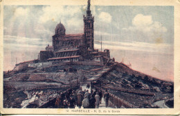 CPA - MARSEILLE - N.DAME DE LA GARDE - Notre-Dame De La Garde, Ascenseur