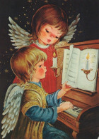 ANGELO Buon Anno Natale Vintage Cartolina CPSM #PAH951.IT - Anges