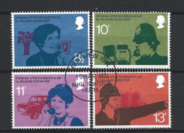 Gr. Britain 1976 Telephone Centenary Y.T. 786/789 (0) - Used Stamps