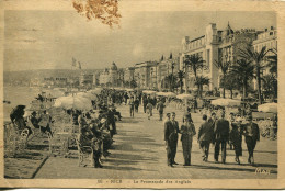 CPA -NICE - PROMENADE DES ANGLAIS (1) - Cartas Panorámicas