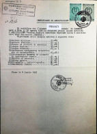 1947 - FIUME - CERTIFICATO CON MARCHE DA BOLLO JUGOSLAVIA - S6933 - Unclassified