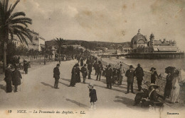 CPA -NICE - PROMENADE DES ANGLAIS (2) - Cartas Panorámicas