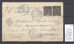 Mongtseu - Mongtze - 1903 - CP Recommandée Pour Novalaise En Savoie - Brieven En Documenten