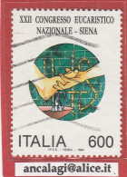 USATI ITALIA 1994 - Ref.0697A "CONGRESSO EUCARISTICO" 1 Val. - - 1991-00: Used