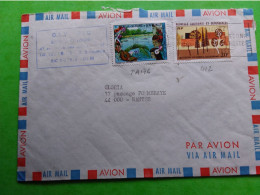 PA N ° 176 / 412  SUR LETTRE PAR AVION DE NOUVELLE CALEDONIE OBLITÉRATION NOUMEA R.P. - Lots & Serien