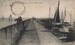 L'herbaudière , Ile De Noirmoutier * Le Port * Bateaux De Pêche * Séchage Des Filets * Pêcheurs - Noirmoutier