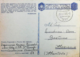 POSTA MILITARE ITALIA IN GRECIA  - WWII WW2 - S6837 - Poste Militaire (PM)